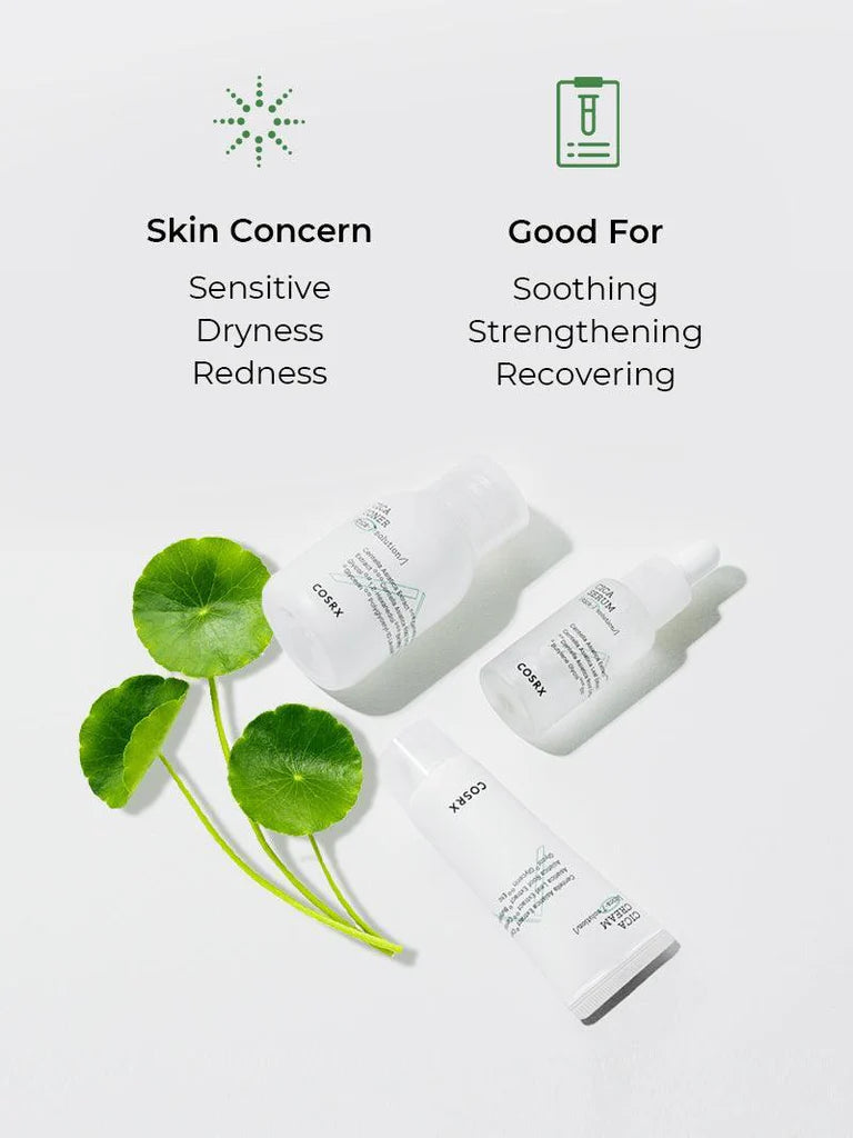 Cica-7 Relief Kit | Set de cuidado facial fortalecedor