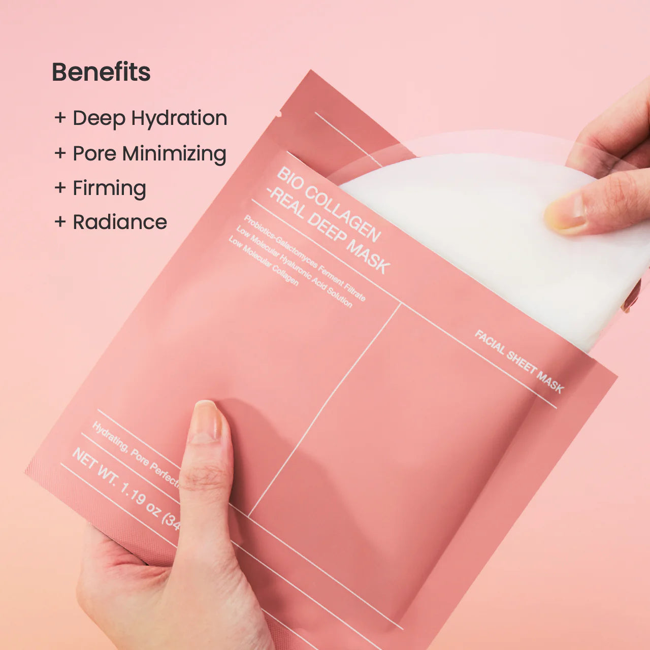 Bio-Collagen Real Deep Mask | Mascarilla hidratante