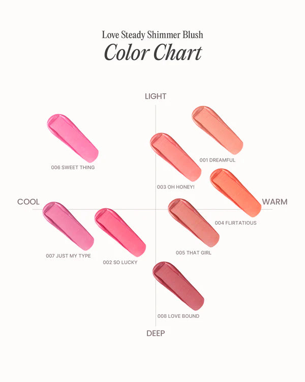 Love Steady Shimmer Blush | Rubor liquido luminoso