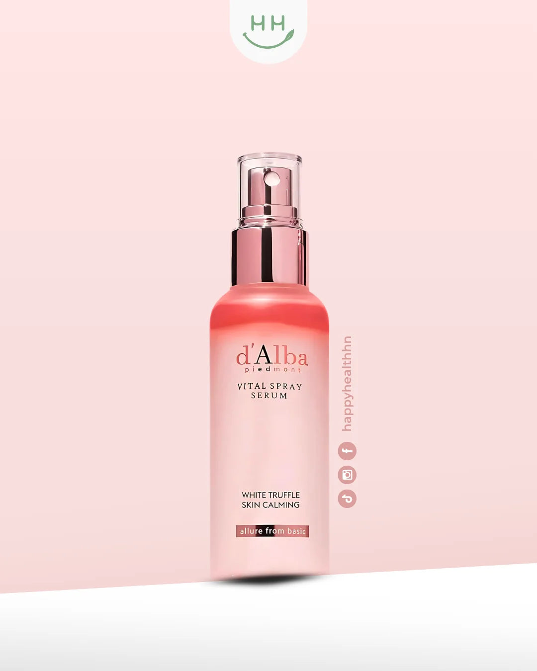 d'Alba White Truffle Vital Spray Serum | Suero facial en spray ultra hidratante
