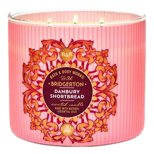 Danbury Shortbread Candle | Vela 3 mechas | 411gr