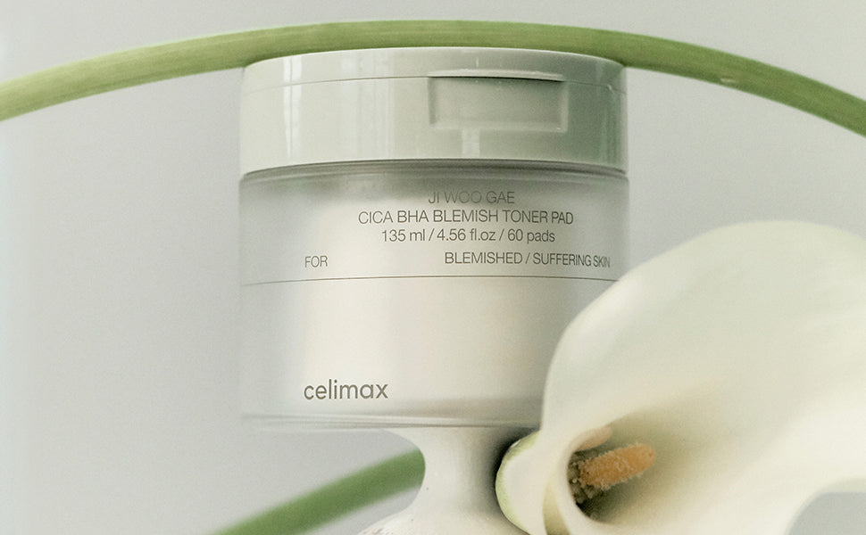 Ji Woo Gae Cica BHA Blemish Toner Pad | Tónico