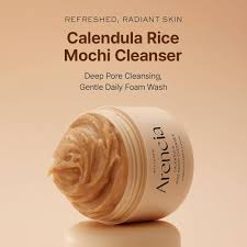 Calendula Rice Mochi Cleanser | Limpiador facial
