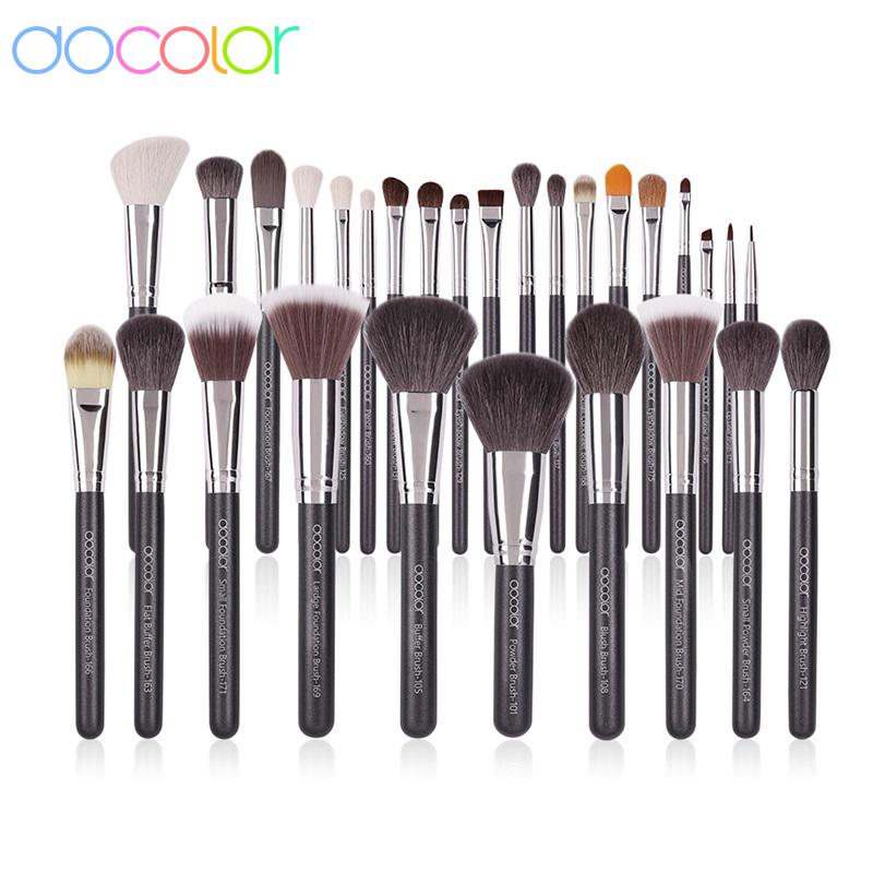 Docolor 29 pc Brush Set | Set de brochas 29pz + Estuche