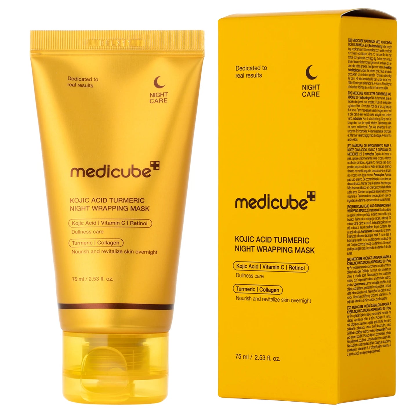 Kojic Acid Turmeric Night Wrapping Mask | Mascarilla nocturna iluminadora
