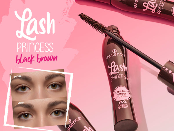 Lash Princess  Brown | Mascara café base agua para pestañas