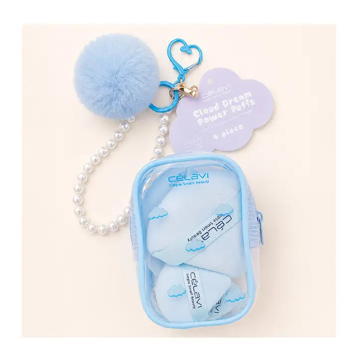 Cloud Dreams Puff Set 5pc | Set de borlas + Charm y estuche