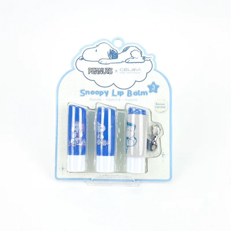 Snoopy Lip Balm | Set de bálsamo labial