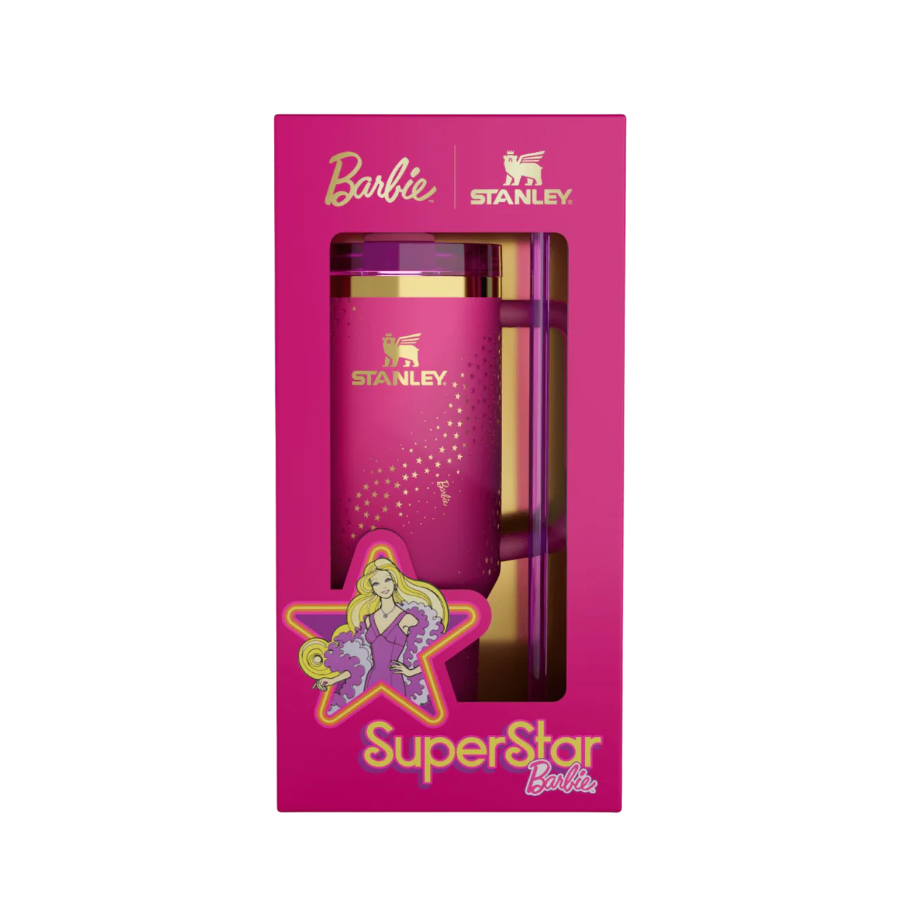 Barbie™ x Stanley 70s Superstar Quencher | Termo 40 oz | Edición Limitada