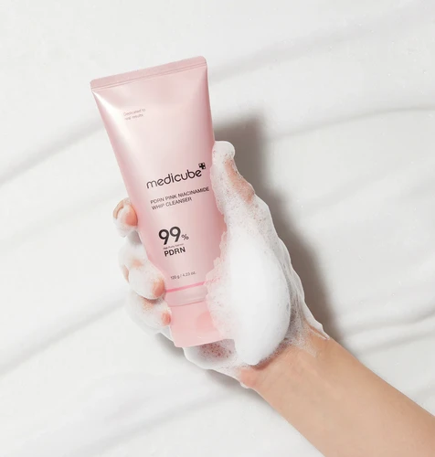 PDRN Pink Niacinamide Whip Cleanser | Limpiador facial
