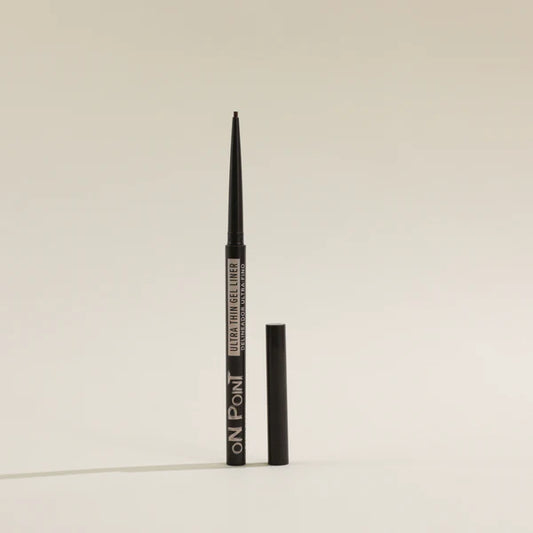 On Point! Ultra Thin Gel Liner | Lápiz delineador café ultra fino para ojos