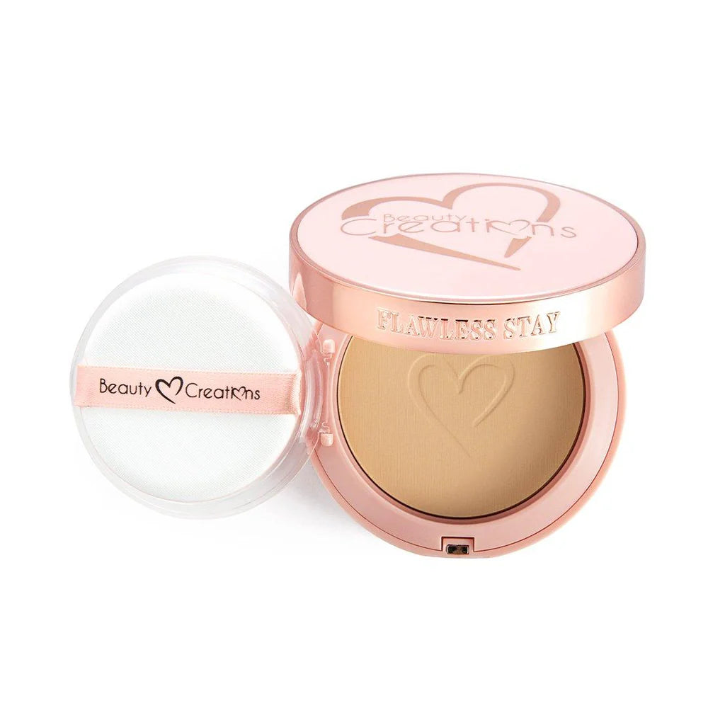 Flawless Stay Powder | Polvo compacto con color