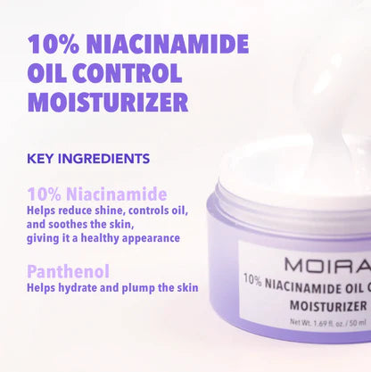 10% Niacinamide Oil Control Moisturizer | Crema humectante