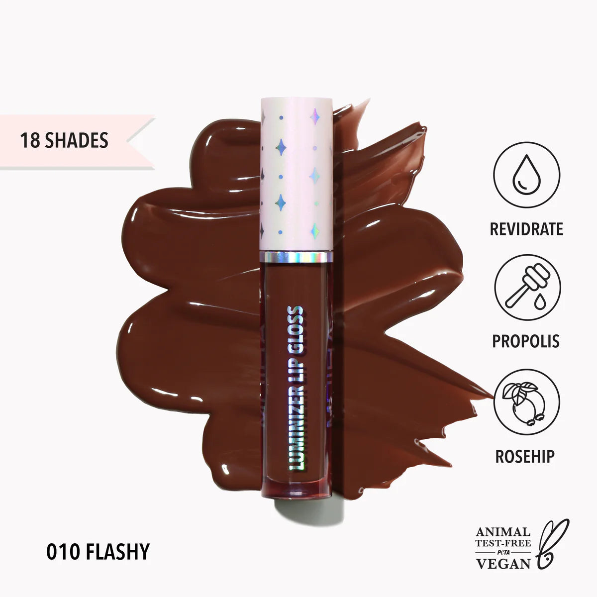 Luminizer Lip Gloss | Gloss + Serum para labios