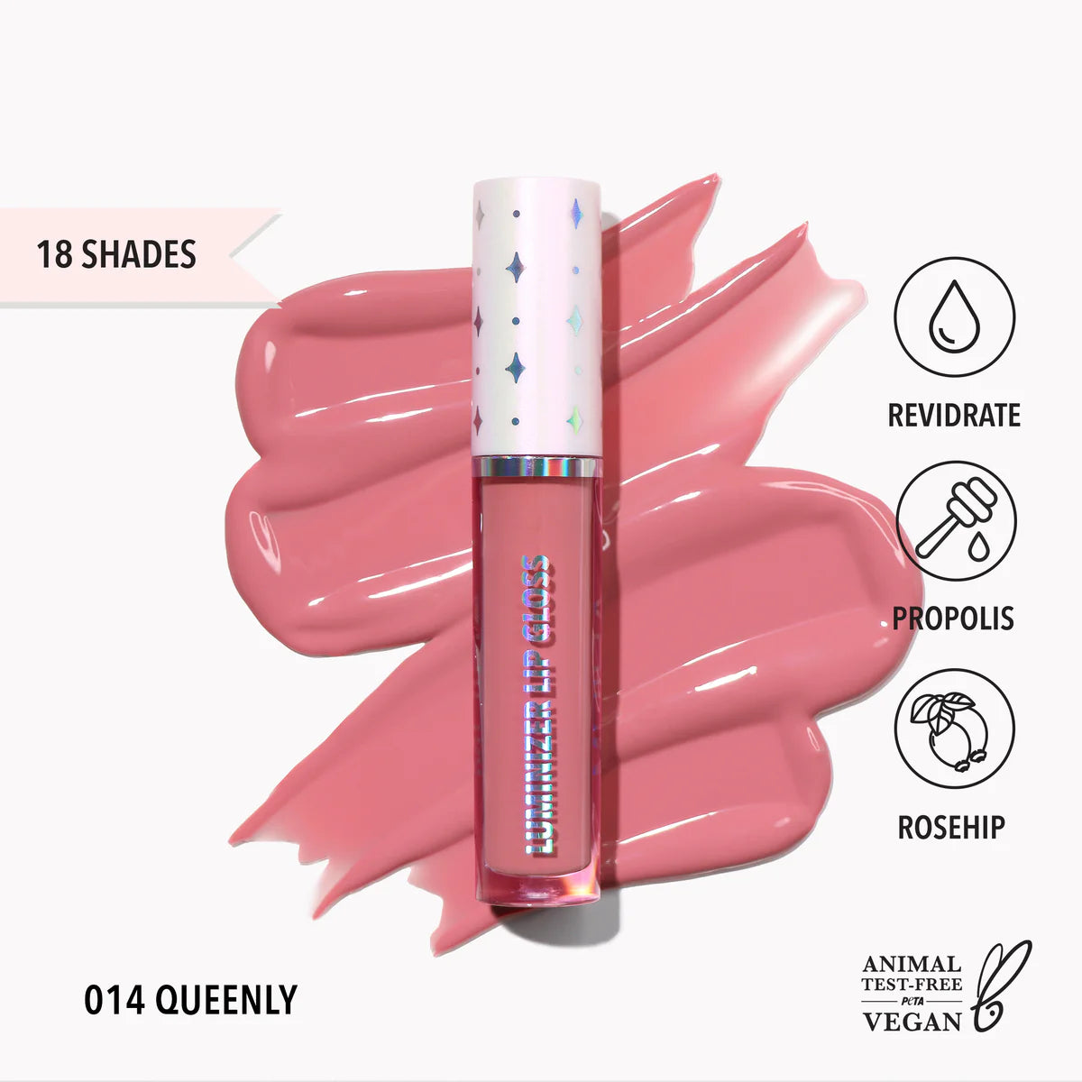 Luminizer Lip Gloss | Gloss + Serum para labios