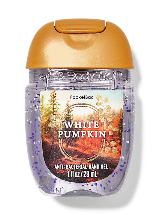 White Pumpkin PocketBac Gel Sanitizer | Gel Antibacterial