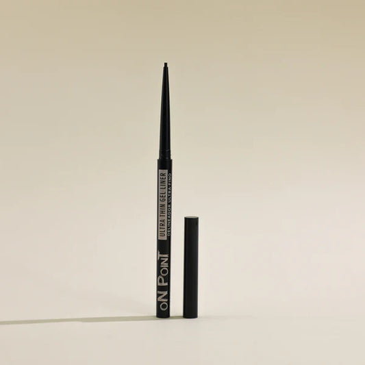 On Point! Ultra Thin Gel Liner | Lápiz delineador negro ultra fino para ojos