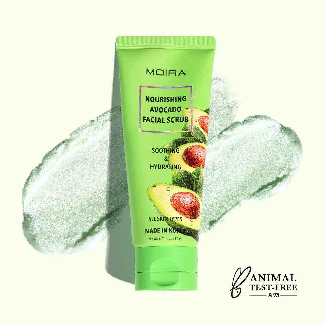 Moira Nourishing Avocado Facial Scrub | Exfoliante rostro