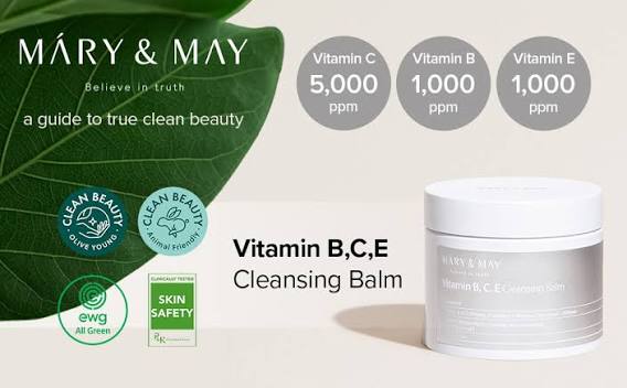 Mary&MayVitamin B.C.E Cleansing Balm | Balsamo desmaquillante
