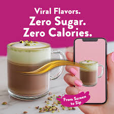 Sugar Free Pistachio Chocolate Syrup | Jarabe de Chocolate Mocha | 375ml