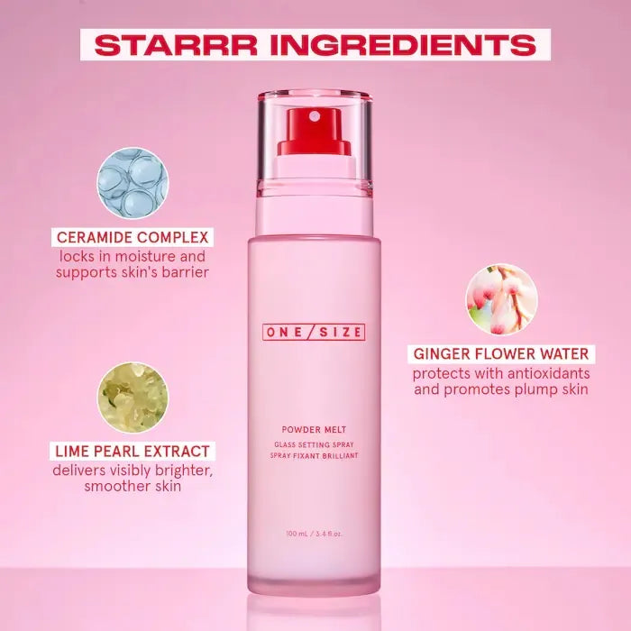 Powder Melt Glass Setting Spray | Fijador de maquillaje