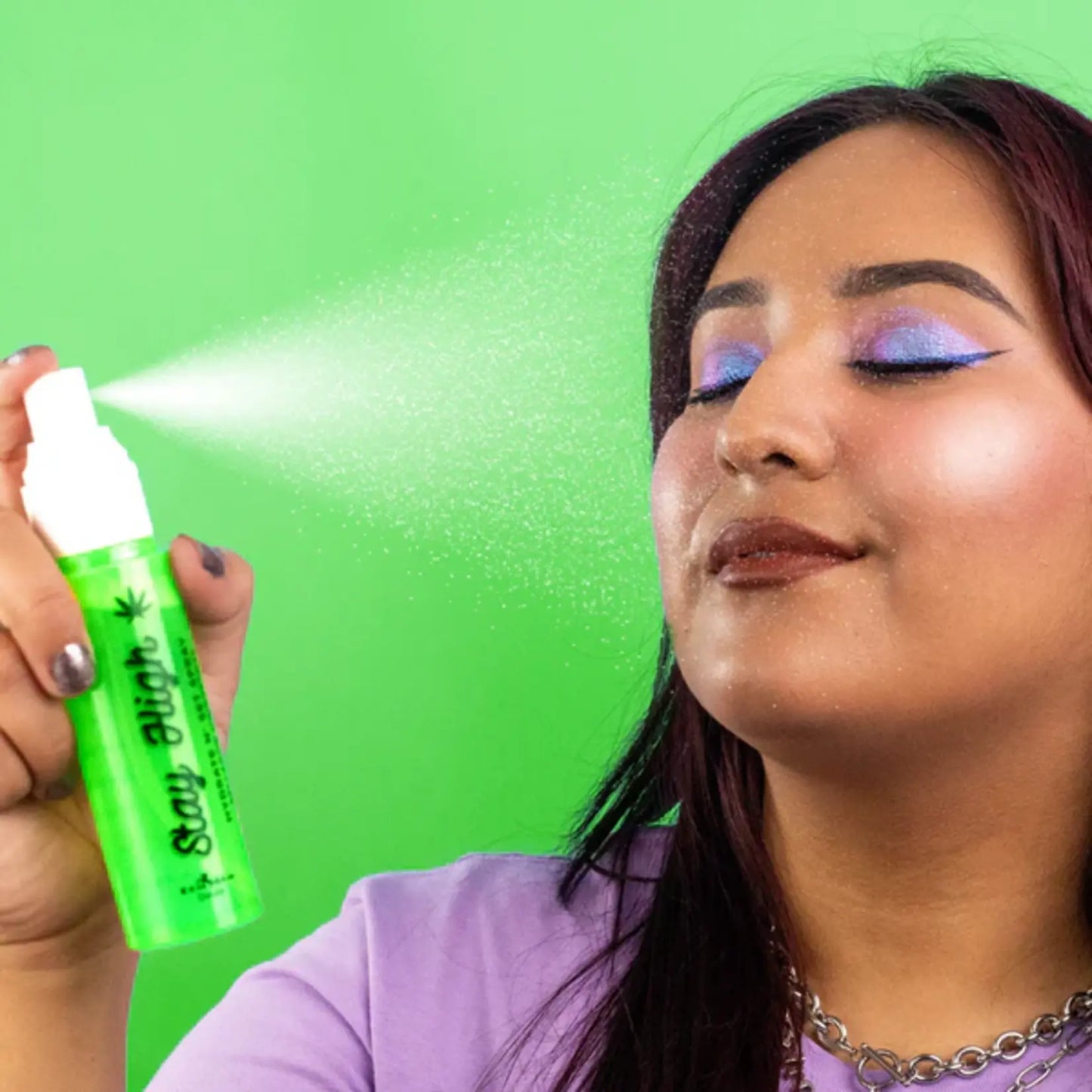 Stay High Hydrate N' Set Spray | Fijador de maquillaje | Hidratante