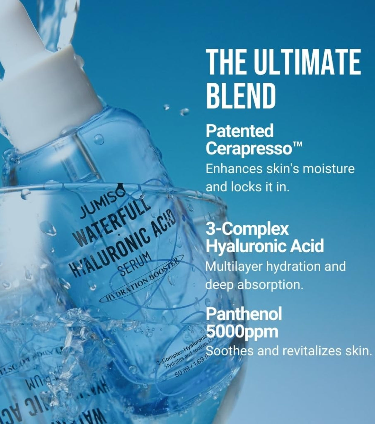 Waterfull Hyaluronic Serum | Suero hidratante para rostro