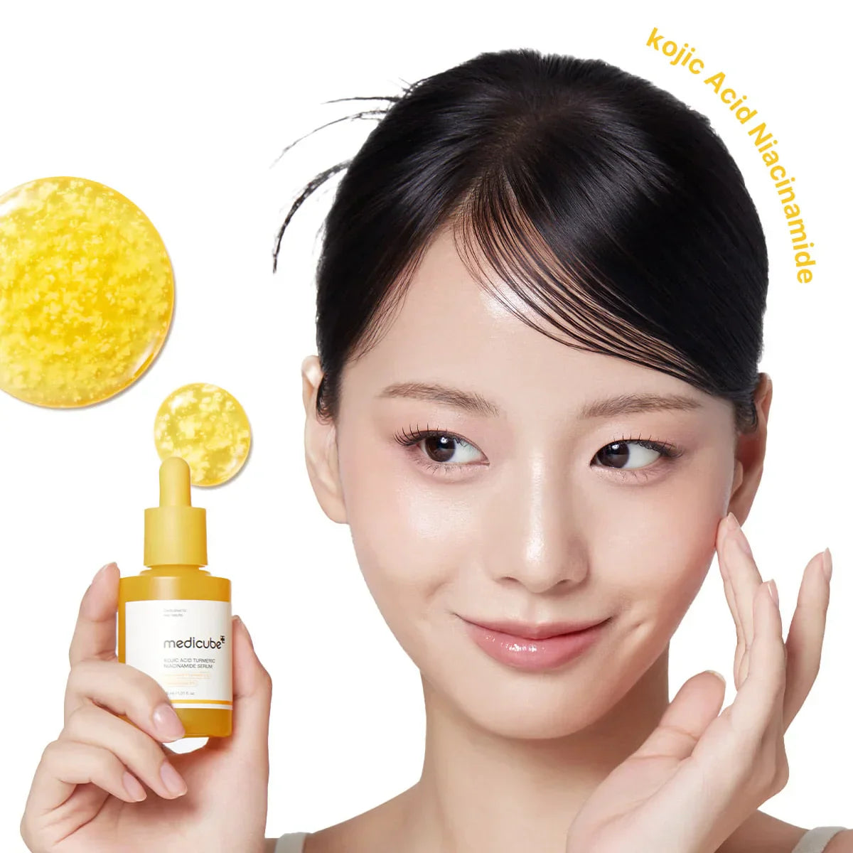 Kojic Acid Turmeric Niacinamide Serum | Suero facial de ácido kojico | Despigmentante y aclarante