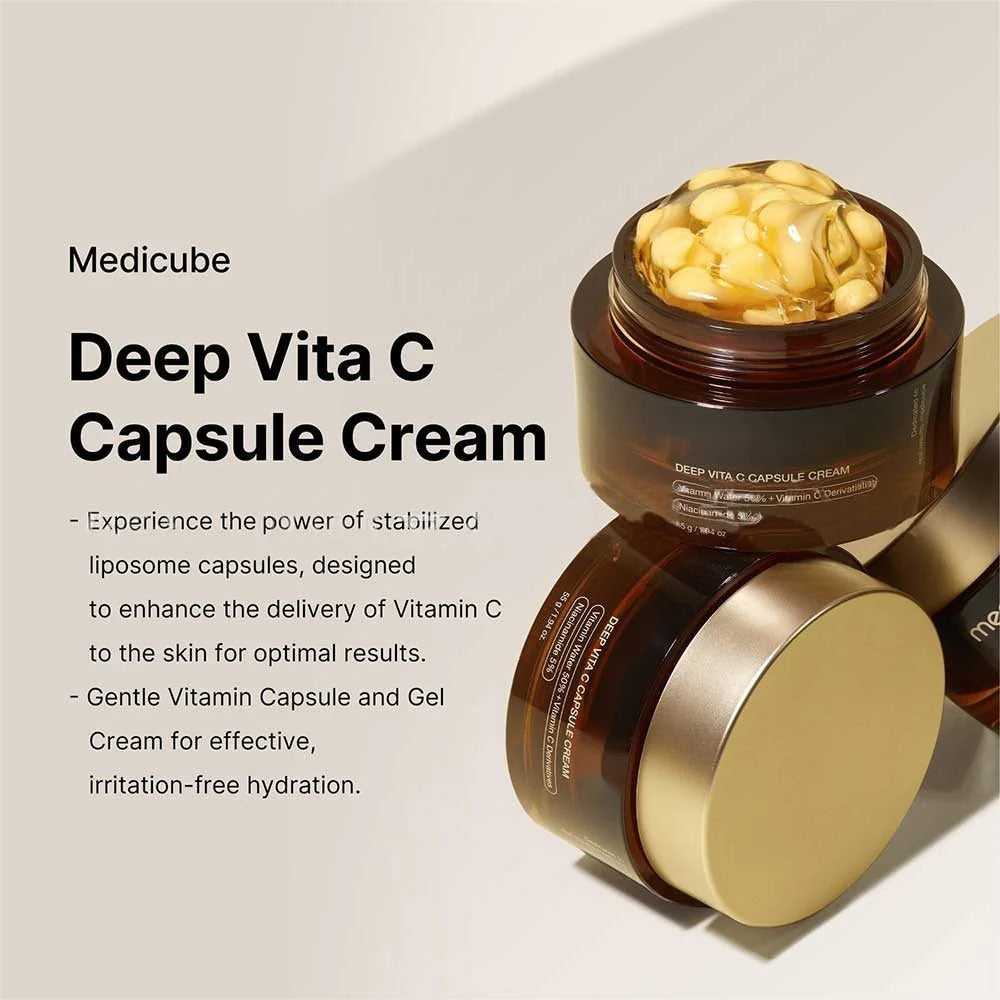 Deep Vita C Capsule Cream  | Crema Vitamina C en cápsulas