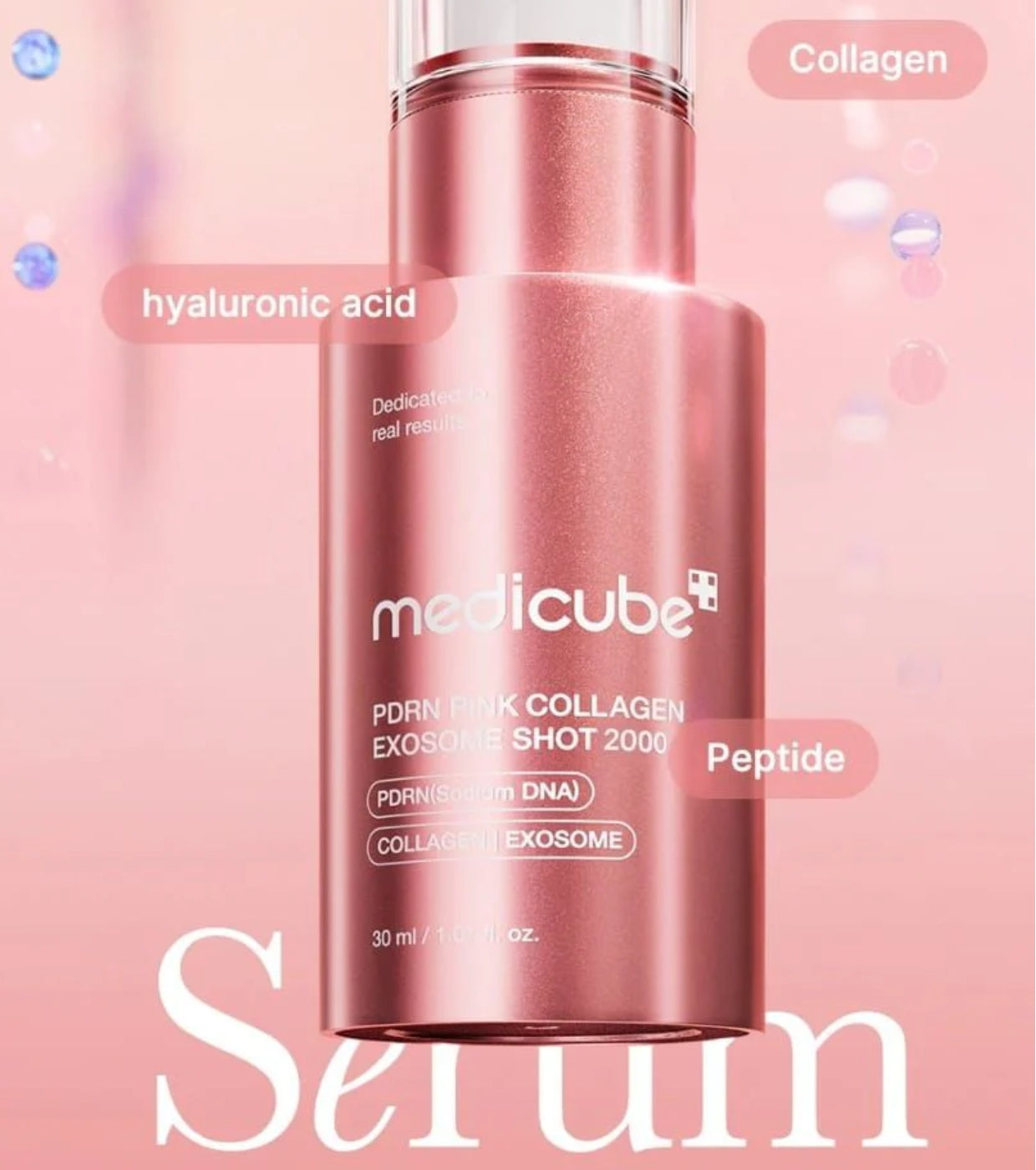 Shot Exosome 2000 Pdrn Pink Collagen | Suero facial
