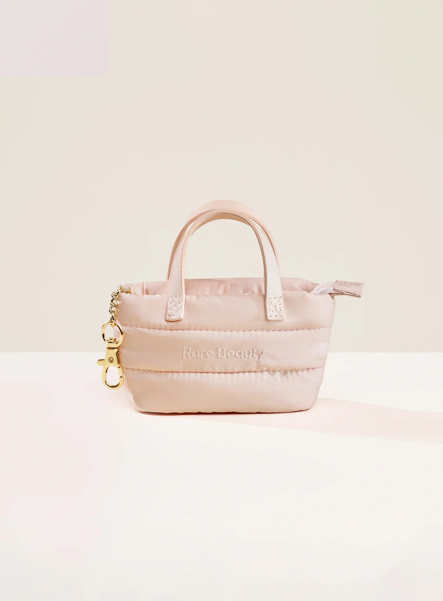 Mini Puffy Tote Keychain PINK | Bolso mini