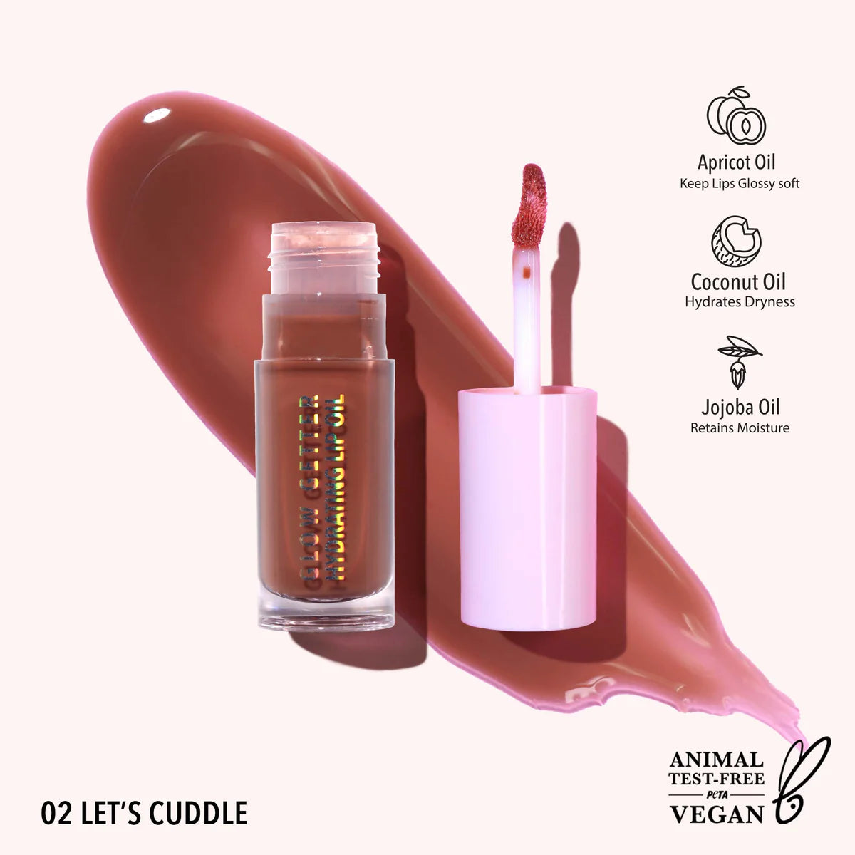 Glow Getter Hydrating Lip Oil | Aceite glossy para labios