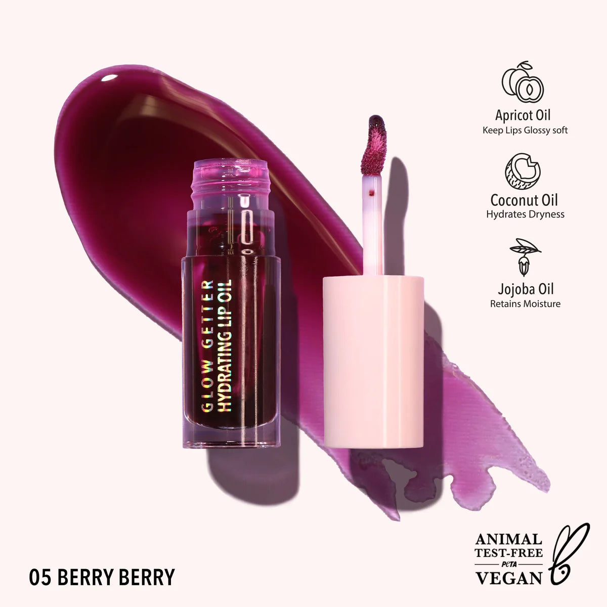 Glow Getter Hydrating Lip Oil | Aceite glossy para labios