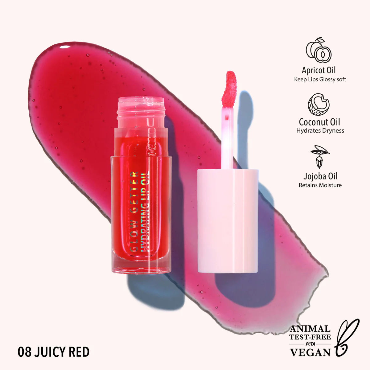 Glow Getter Hydrating Lip Oil | Aceite glossy para labios