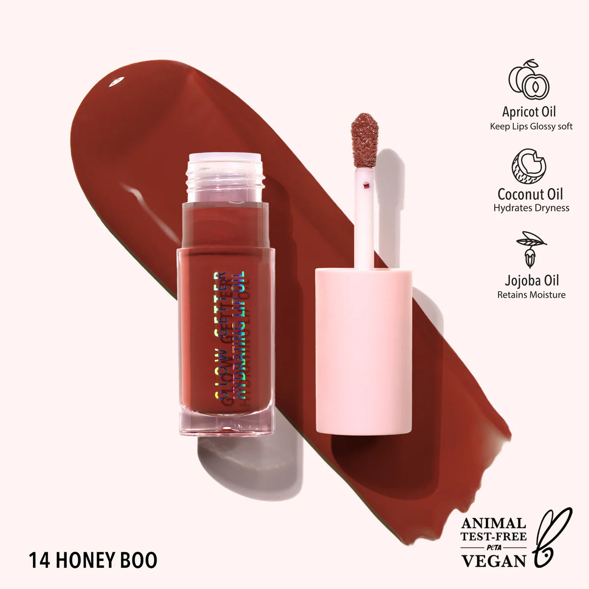 Glow Getter Hydrating Lip Oil | Aceite glossy para labios