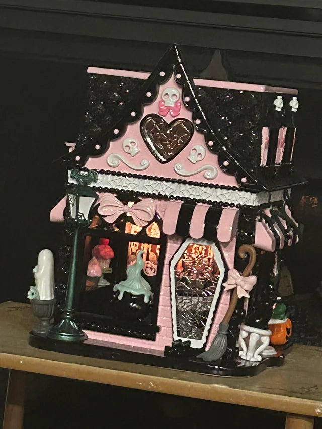 Haunted House Candle Holder | Porta velas