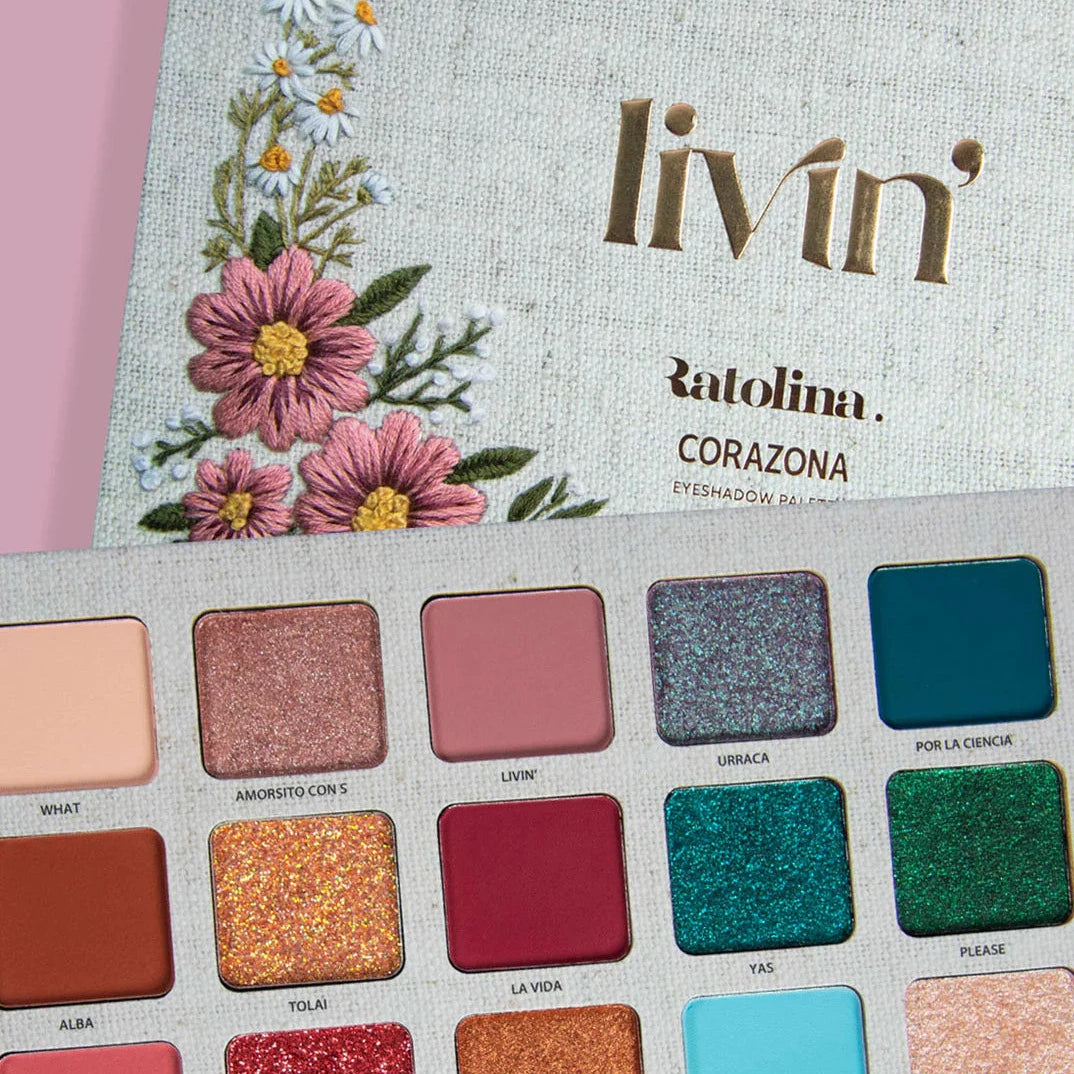 Livin Palette Eyeshadow Palette | Paleta de sombras