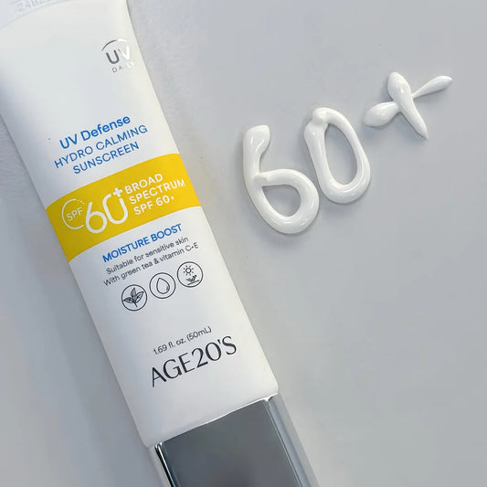 UV Defense Hydro Calmin G Sun Screen SPF60 50ml | Bloqueador solar facial