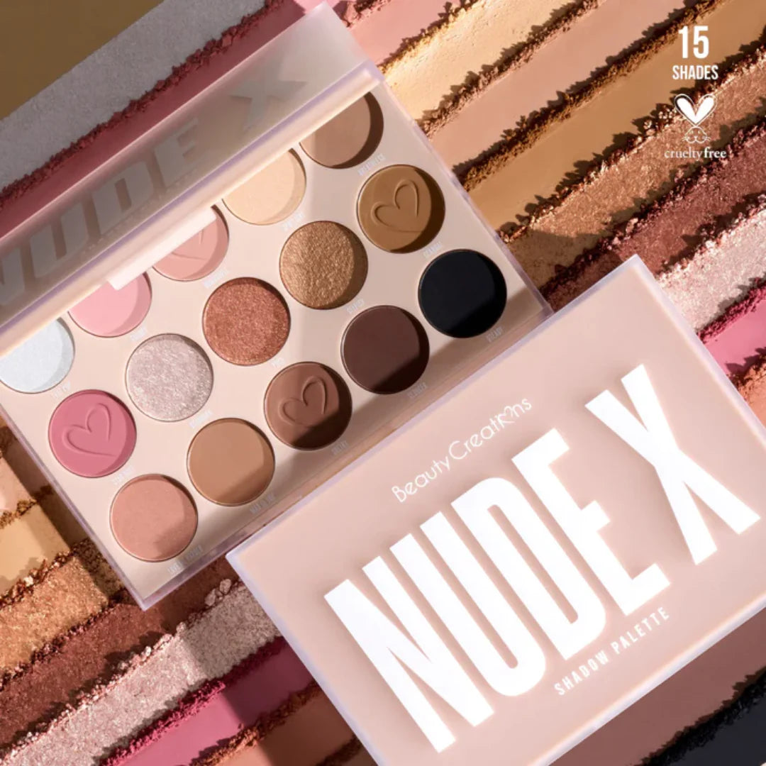 Nude X 15 tonos Eyeshadow Palette | Paleta De Sombras