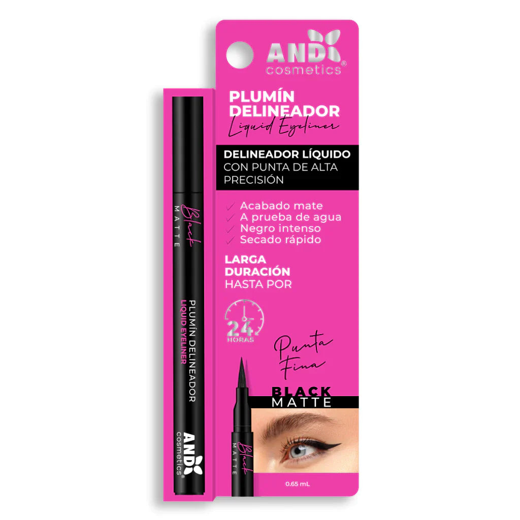 Liquid Eyeliner | Plumin Delineador negro