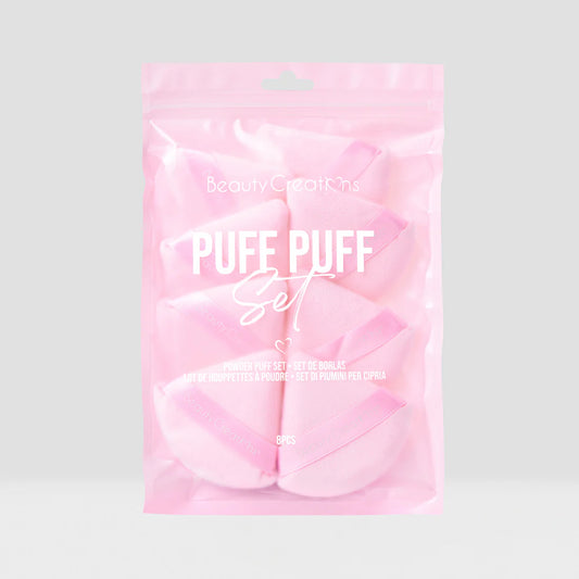 Puff Puff Set | Set de borlas | 8 pz Rosa