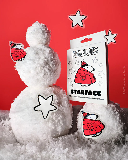 Peanuts x Starface | Red Snoopy Refill | 32 pz Parches para brotes