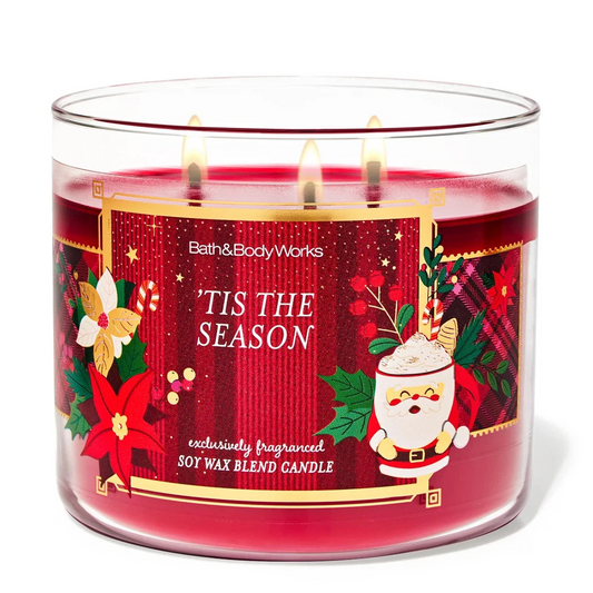 'Tis the Season 3 Wick Candle | Vela aromática de 3 mechas - 411 gr