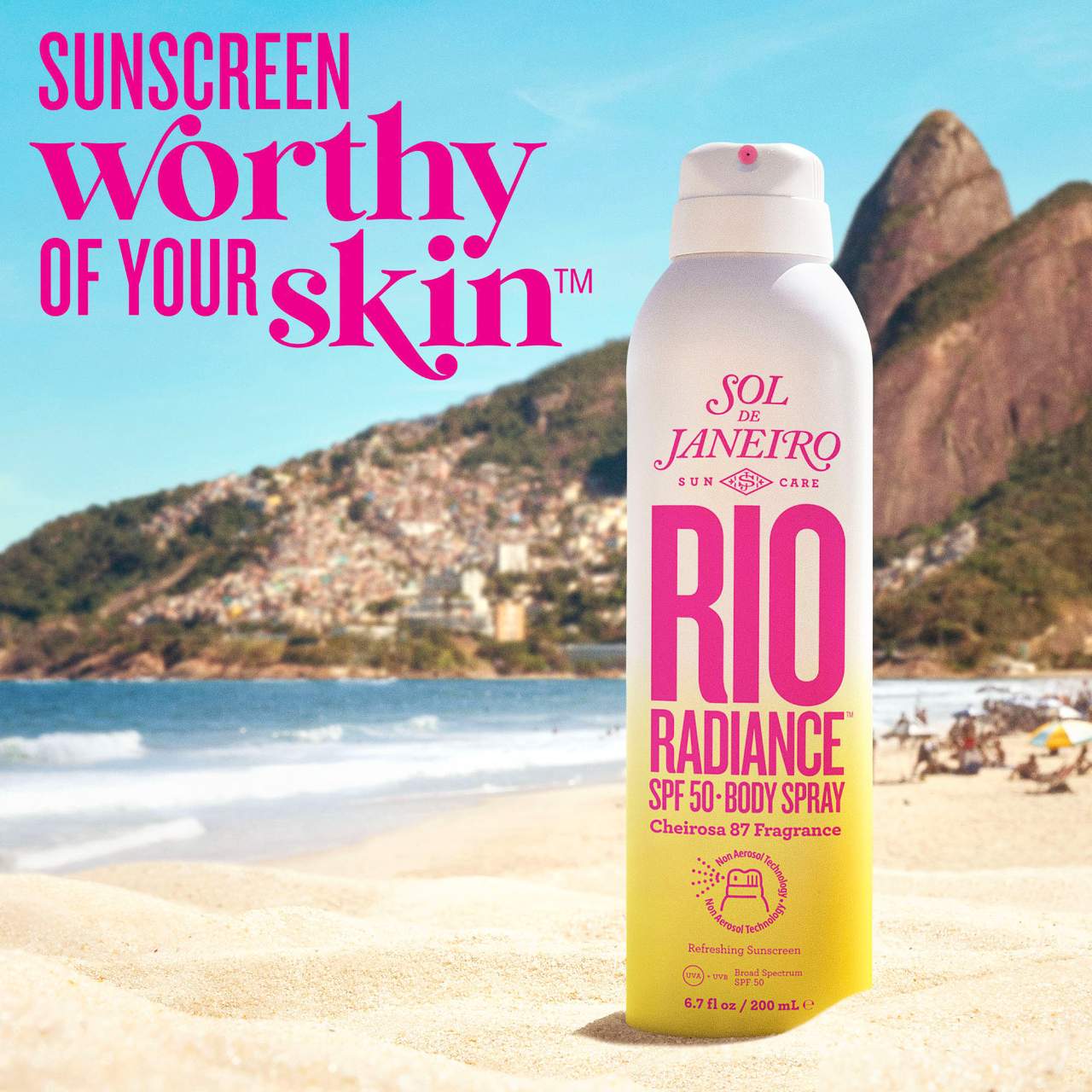 Rio Radiance SPF 50 Body Spray Sunscreen | Protector solar