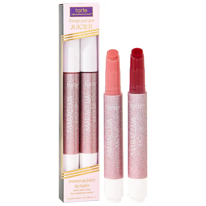 Maracuja Juicy Lip Balm Best Sellers Duo | Duo de Labial Glossy