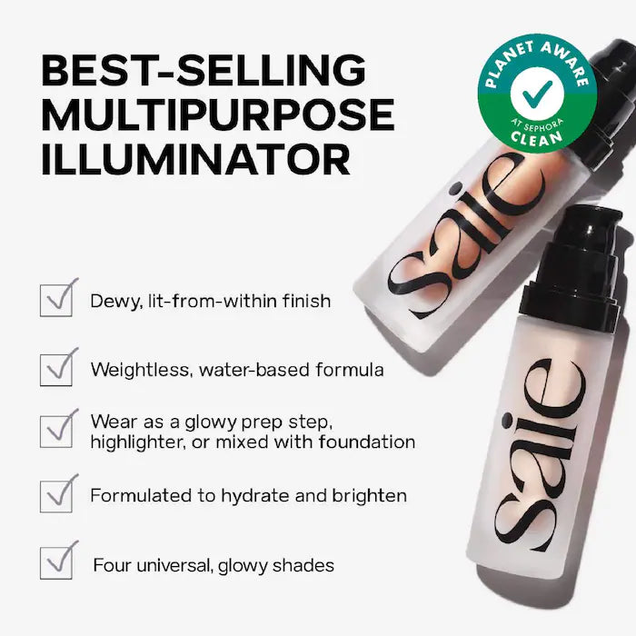 Mini Glowy Super Gel Multipurpose Illuminator Set | Duo de gel iluminador para rostro