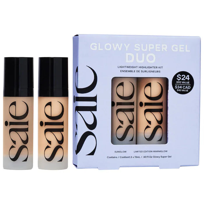 Mini Glowy Super Gel Multipurpose Illuminator Set | Duo de gel iluminador para rostro