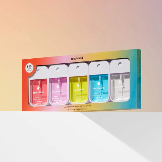 Limited Edition Power Mist Hydrating Hand Sanitizer Top 5-Set | Set de Antibacterial