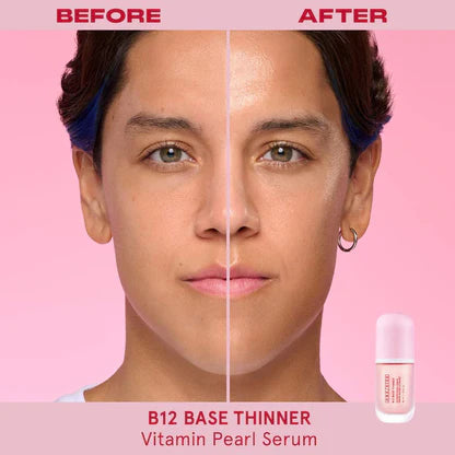 B12 Base Thinner Luminous Vitamin Pearl Boosting Serum  | Suero diluyente
