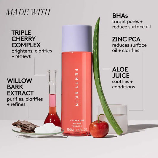 Cherry Dub BHA Toner With Salicylic Acid + Aloe Juice | Tónico Facial